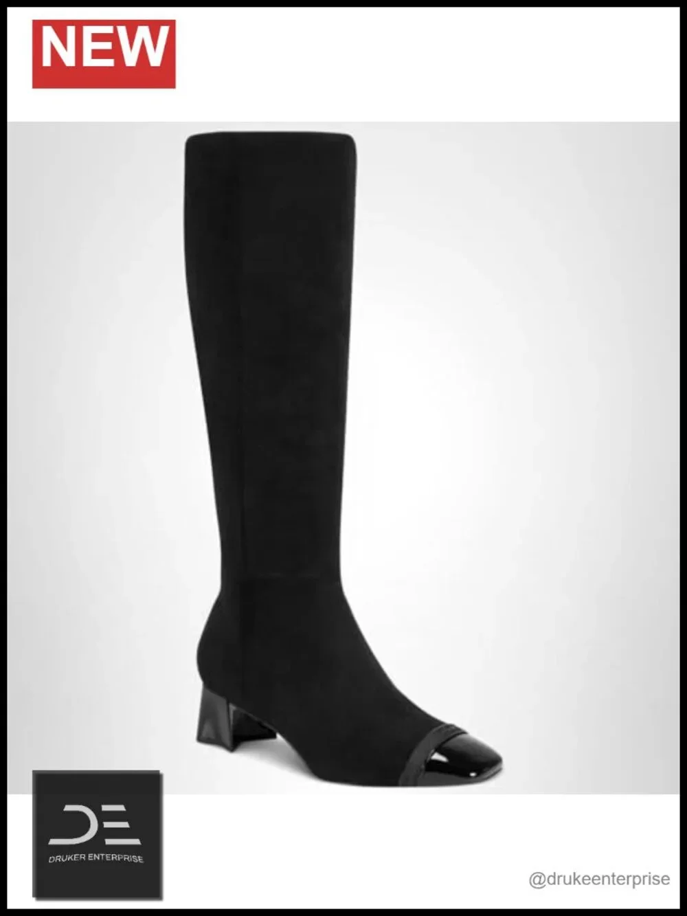 Karl Lagerfeld Shivon Tall Knee High Heeled Boots Women's